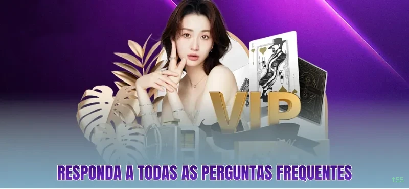 Central de dúvidas rápidas sobre o app t55